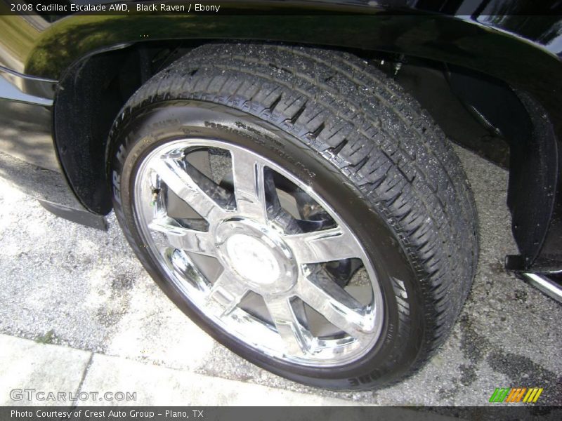Black Raven / Ebony 2008 Cadillac Escalade AWD