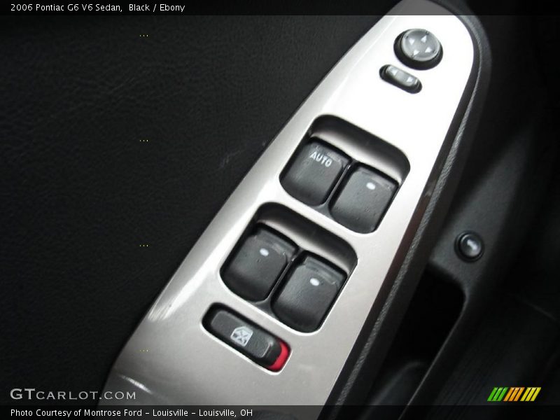 Black / Ebony 2006 Pontiac G6 V6 Sedan