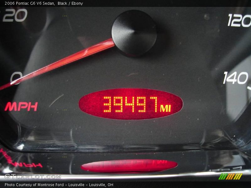 Black / Ebony 2006 Pontiac G6 V6 Sedan