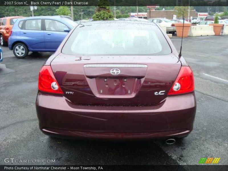 Black Cherry Pearl / Dark Charcoal 2007 Scion tC