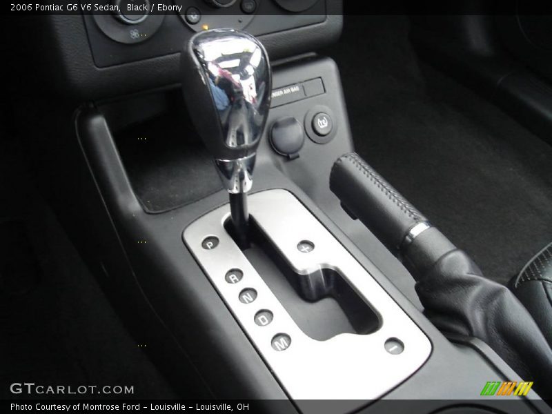 Black / Ebony 2006 Pontiac G6 V6 Sedan
