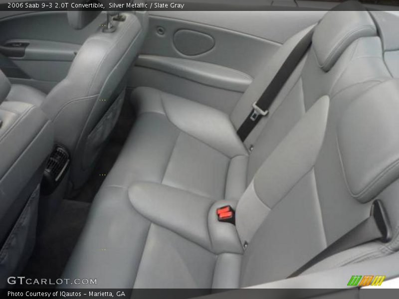 Silver Metallic / Slate Gray 2006 Saab 9-3 2.0T Convertible