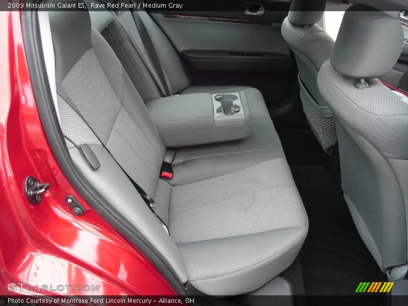 Rave Red Pearl / Medium Gray 2009 Mitsubishi Galant ES