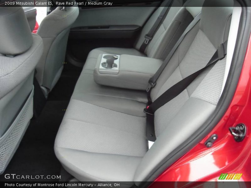 Rave Red Pearl / Medium Gray 2009 Mitsubishi Galant ES