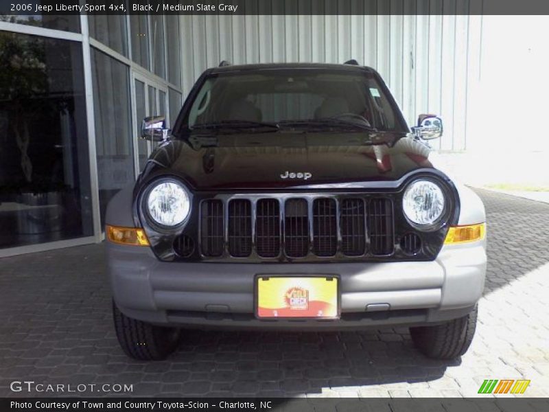 Black / Medium Slate Gray 2006 Jeep Liberty Sport 4x4