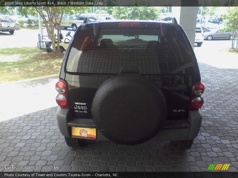 Black / Medium Slate Gray 2006 Jeep Liberty Sport 4x4