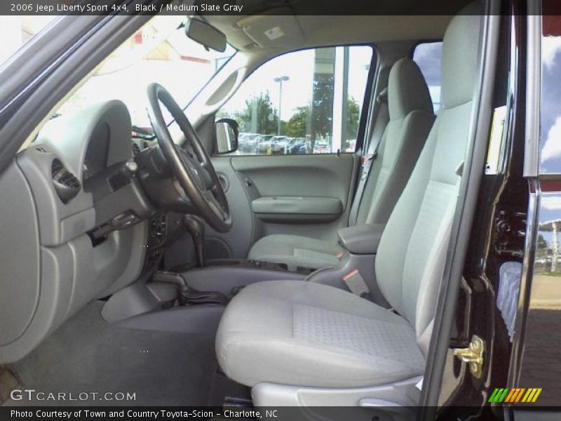 Black / Medium Slate Gray 2006 Jeep Liberty Sport 4x4