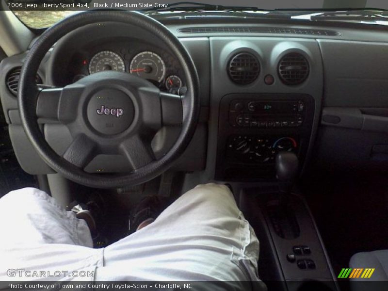 Black / Medium Slate Gray 2006 Jeep Liberty Sport 4x4