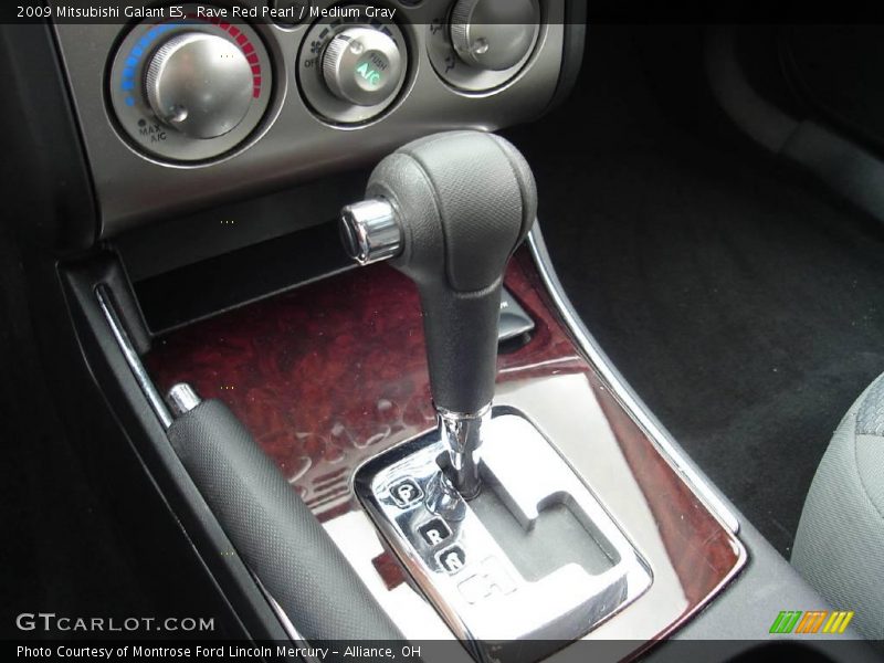 Rave Red Pearl / Medium Gray 2009 Mitsubishi Galant ES