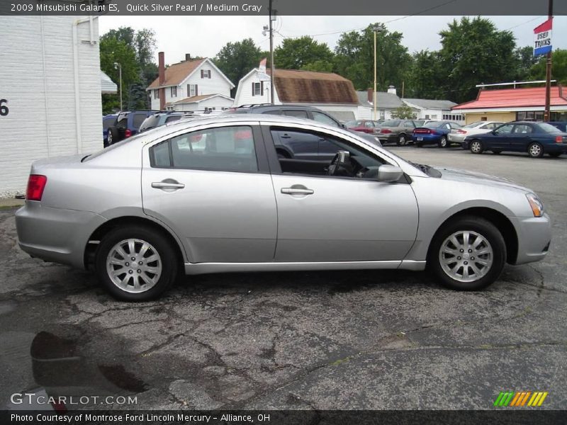 Quick Silver Pearl / Medium Gray 2009 Mitsubishi Galant ES