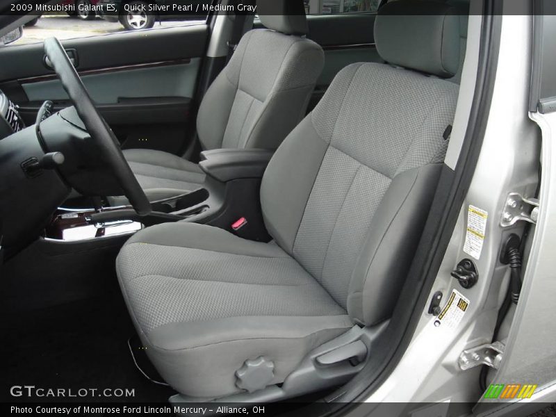 Quick Silver Pearl / Medium Gray 2009 Mitsubishi Galant ES