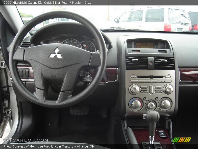 Quick Silver Pearl / Medium Gray 2009 Mitsubishi Galant ES