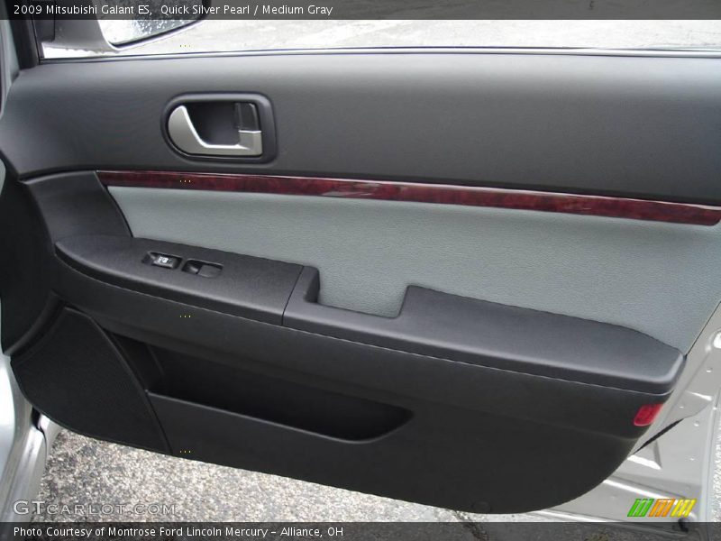 Quick Silver Pearl / Medium Gray 2009 Mitsubishi Galant ES