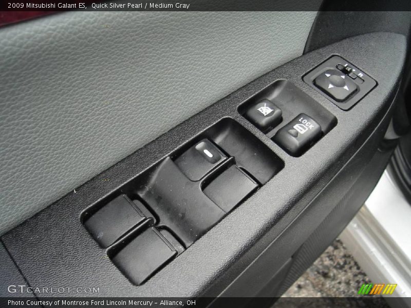 Quick Silver Pearl / Medium Gray 2009 Mitsubishi Galant ES