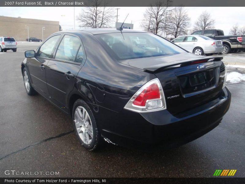 Black / Charcoal Black 2007 Ford Fusion SE