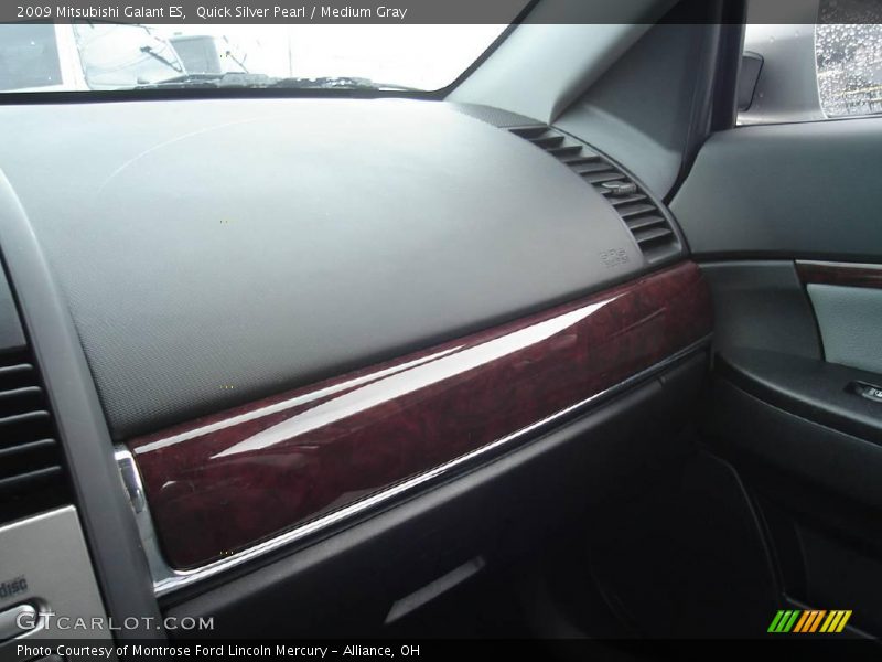 Quick Silver Pearl / Medium Gray 2009 Mitsubishi Galant ES