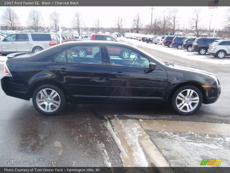 Black / Charcoal Black 2007 Ford Fusion SE