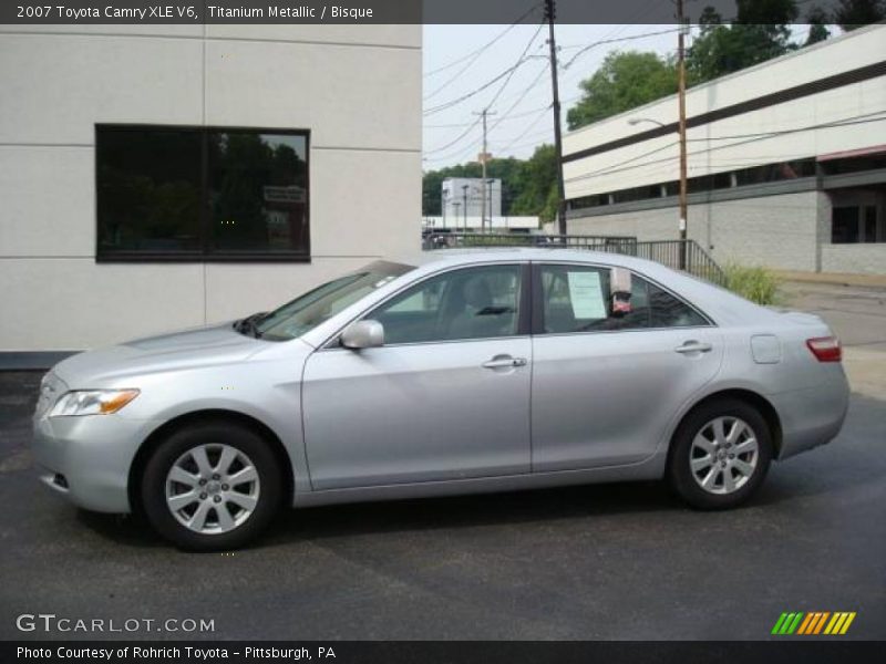 Titanium Metallic / Bisque 2007 Toyota Camry XLE V6