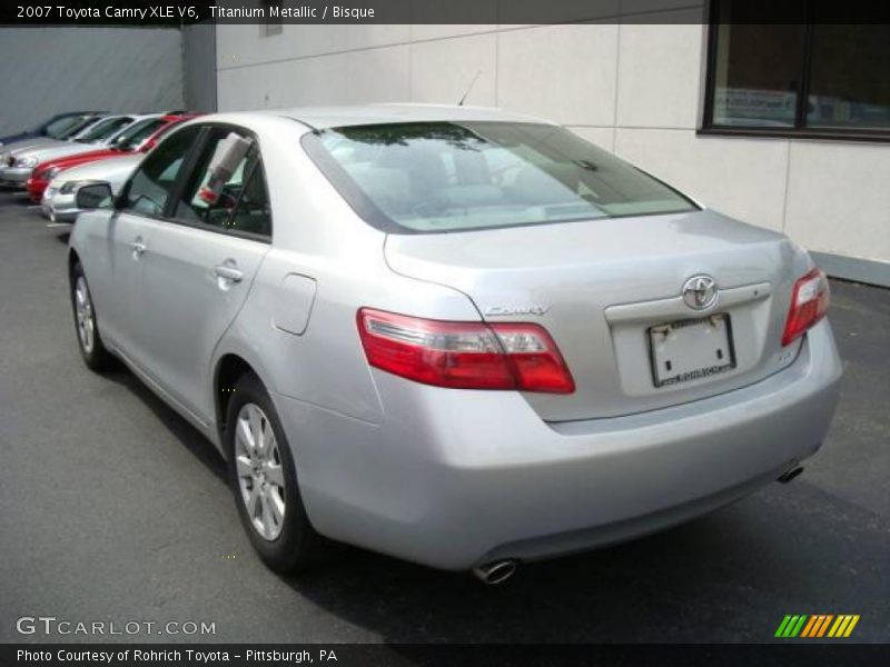 Titanium Metallic / Bisque 2007 Toyota Camry XLE V6