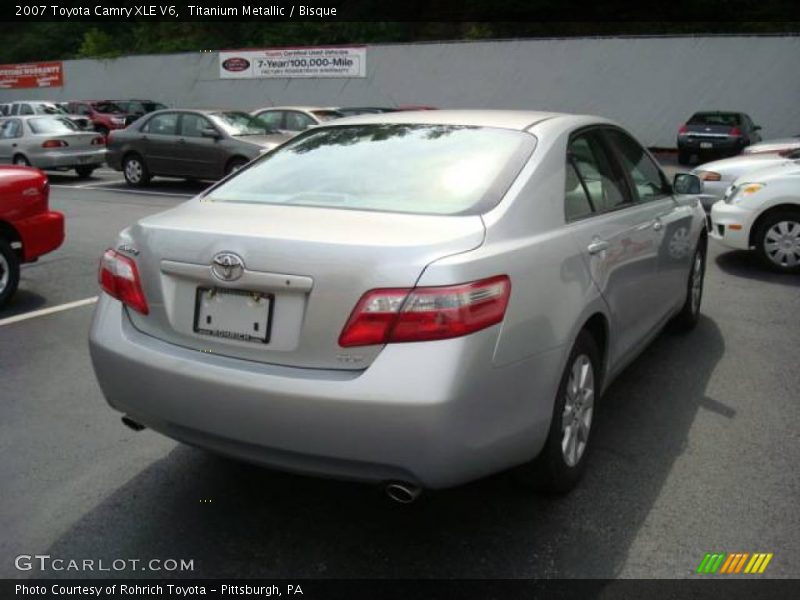 Titanium Metallic / Bisque 2007 Toyota Camry XLE V6