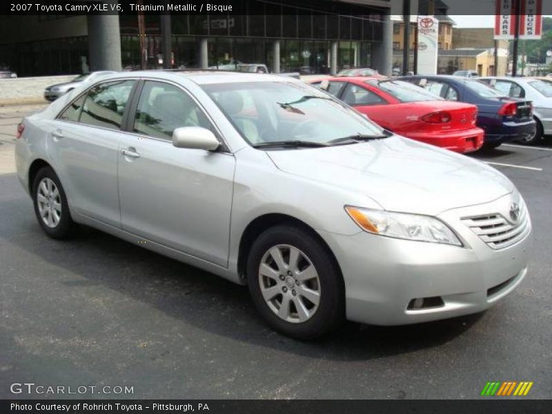 Titanium Metallic / Bisque 2007 Toyota Camry XLE V6