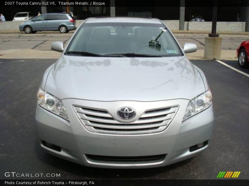 Titanium Metallic / Bisque 2007 Toyota Camry XLE V6