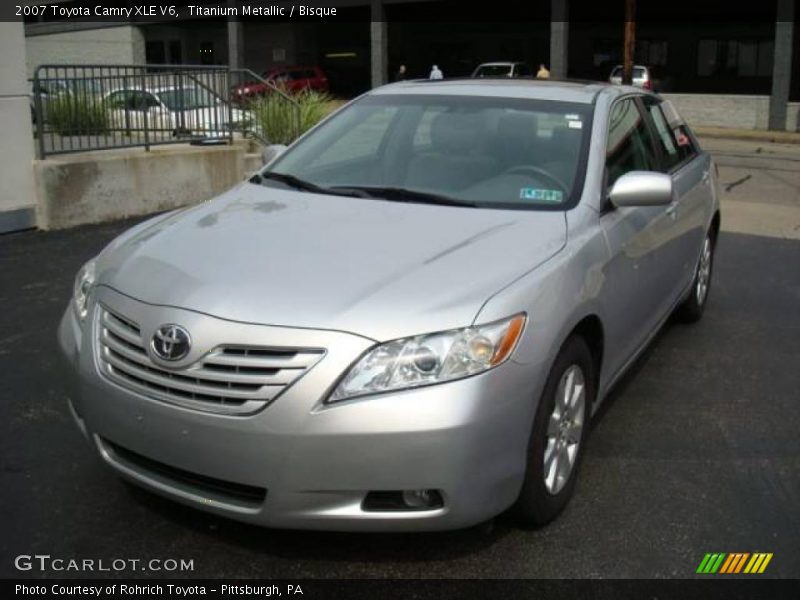 Titanium Metallic / Bisque 2007 Toyota Camry XLE V6