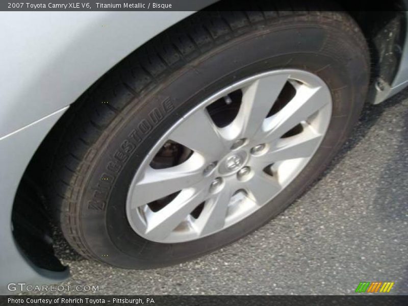 Titanium Metallic / Bisque 2007 Toyota Camry XLE V6