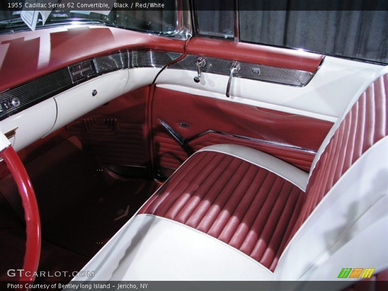 Black / Red/White 1955 Cadillac Series 62 Convertible