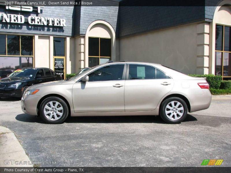 Desert Sand Mica / Bisque 2007 Toyota Camry XLE