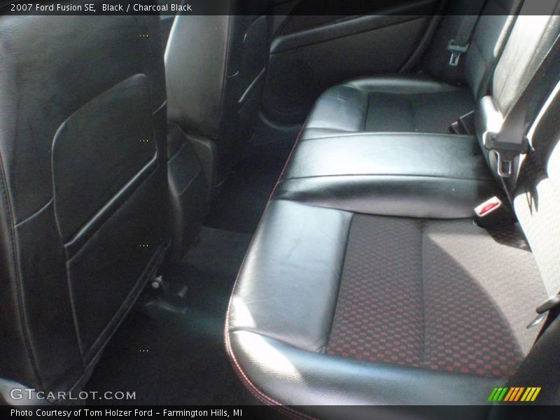 Black / Charcoal Black 2007 Ford Fusion SE