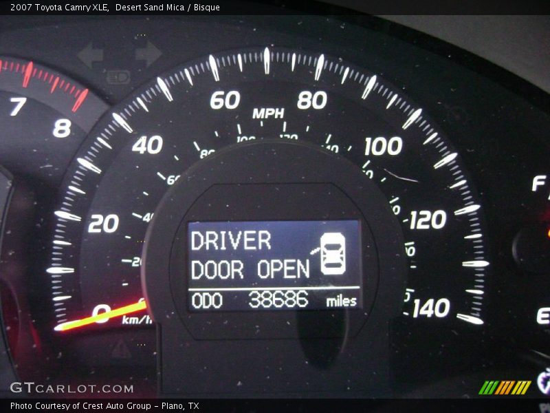 Desert Sand Mica / Bisque 2007 Toyota Camry XLE