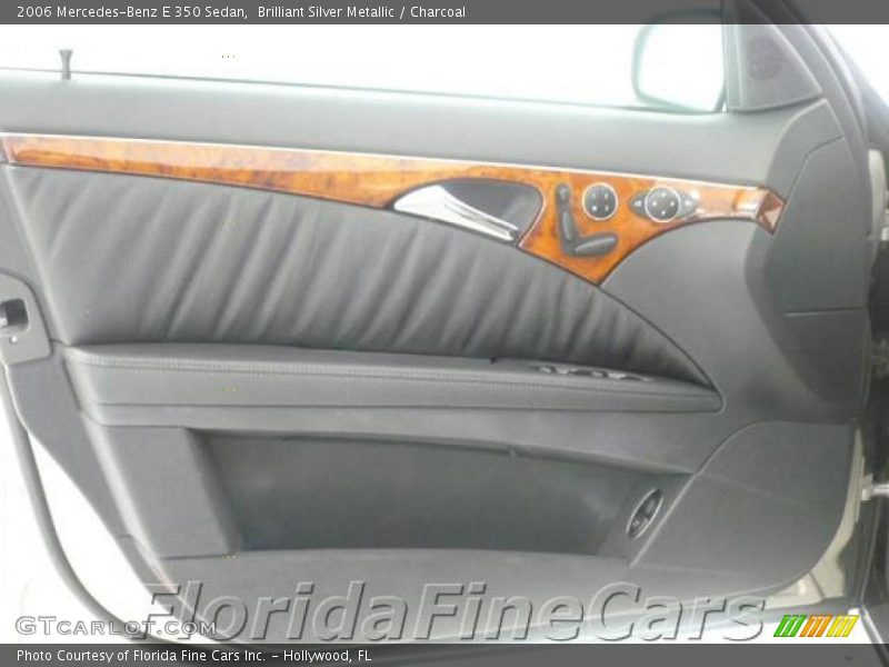 Brilliant Silver Metallic / Charcoal 2006 Mercedes-Benz E 350 Sedan