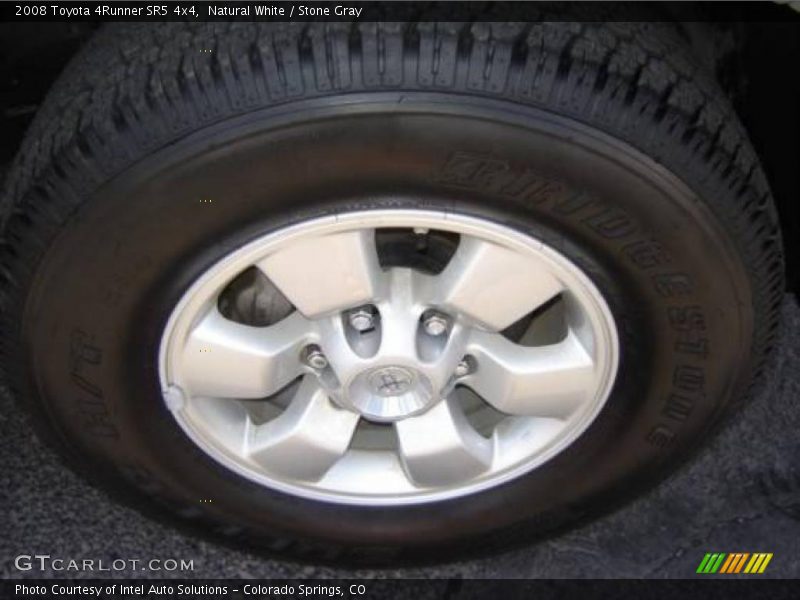 Natural White / Stone Gray 2008 Toyota 4Runner SR5 4x4