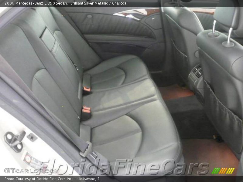 Brilliant Silver Metallic / Charcoal 2006 Mercedes-Benz E 350 Sedan