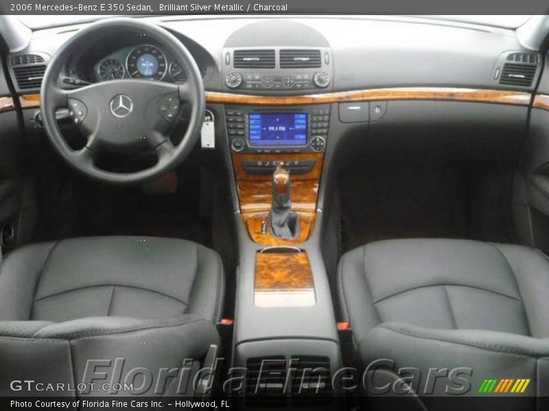 Brilliant Silver Metallic / Charcoal 2006 Mercedes-Benz E 350 Sedan