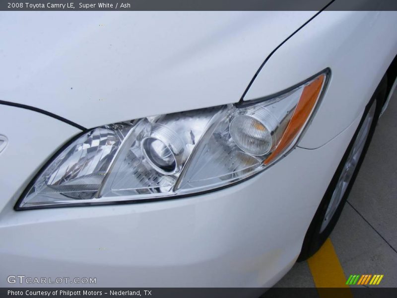 Super White / Ash 2008 Toyota Camry LE