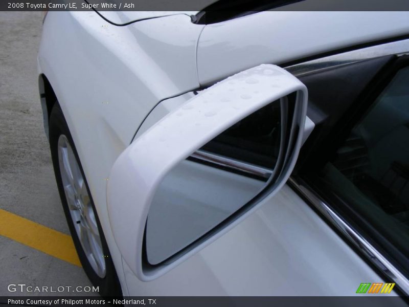 Super White / Ash 2008 Toyota Camry LE