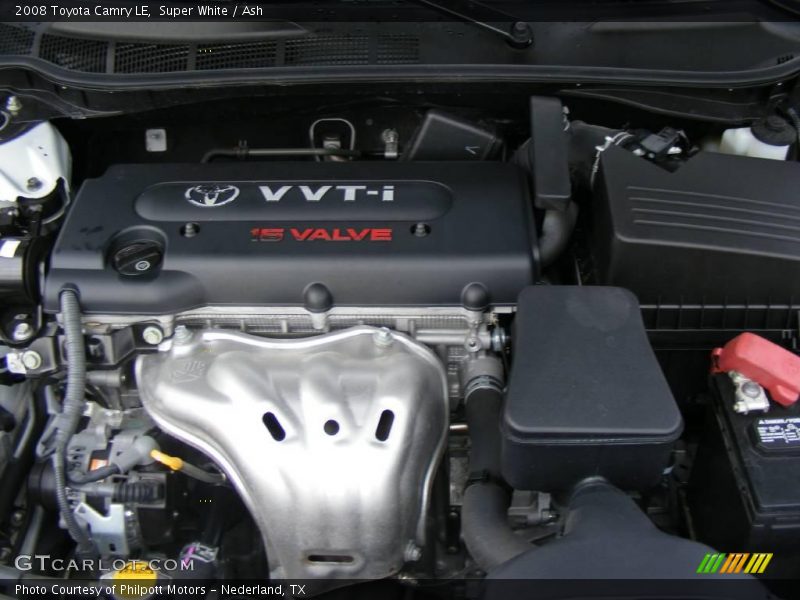 Super White / Ash 2008 Toyota Camry LE