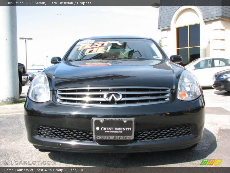 Black Obsidian / Graphite 2005 Infiniti G 35 Sedan