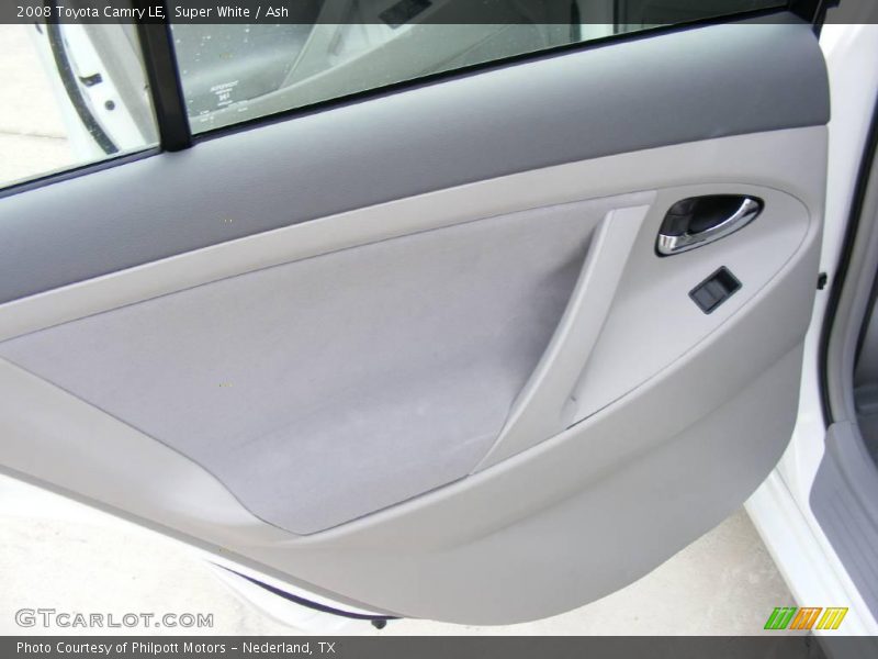 Super White / Ash 2008 Toyota Camry LE