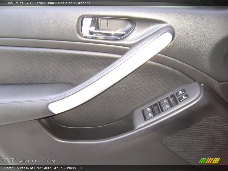 Black Obsidian / Graphite 2005 Infiniti G 35 Sedan