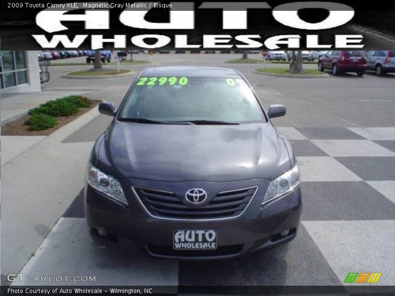 Magnetic Gray Metallic / Bisque 2009 Toyota Camry XLE