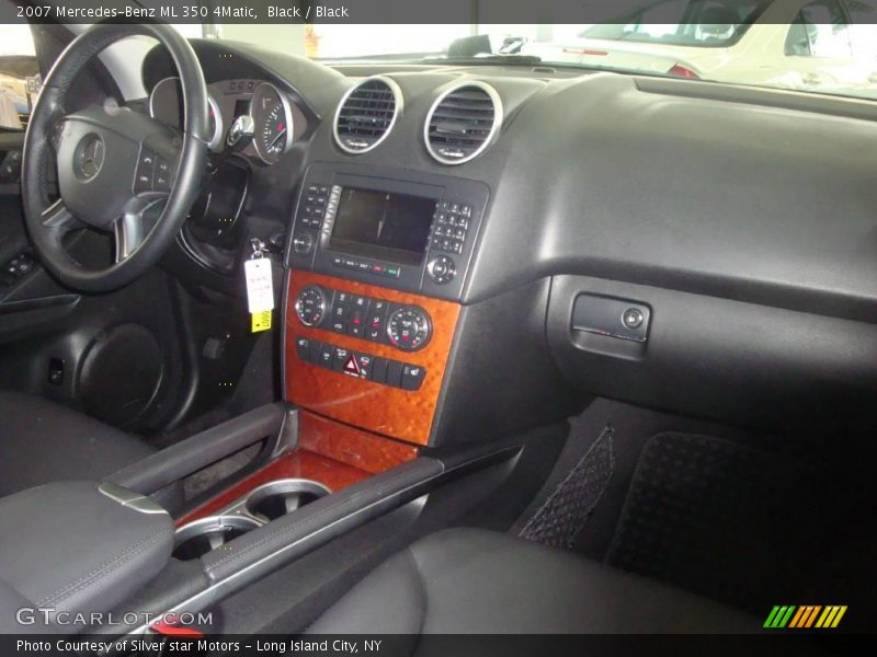 Black / Black 2007 Mercedes-Benz ML 350 4Matic