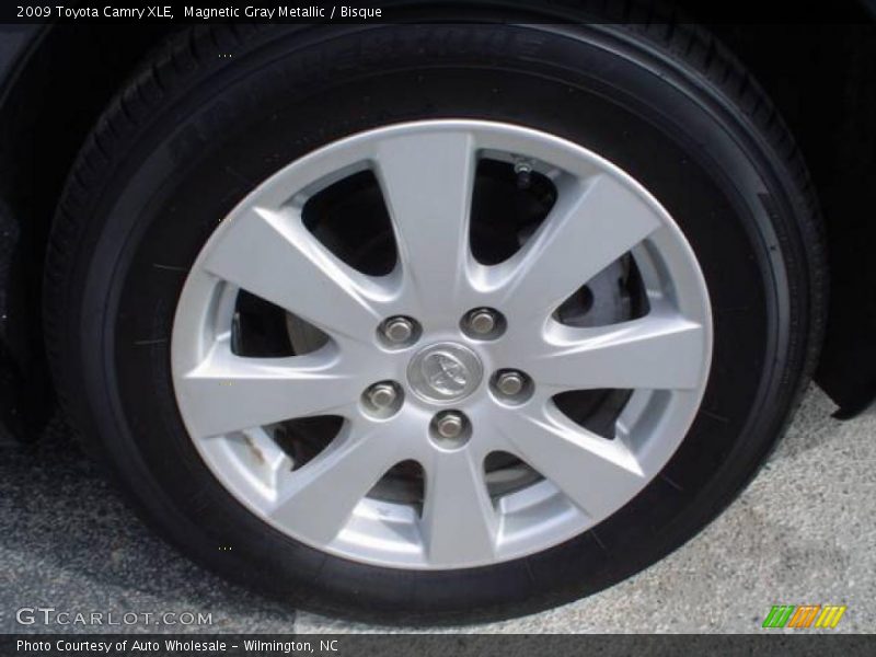Magnetic Gray Metallic / Bisque 2009 Toyota Camry XLE