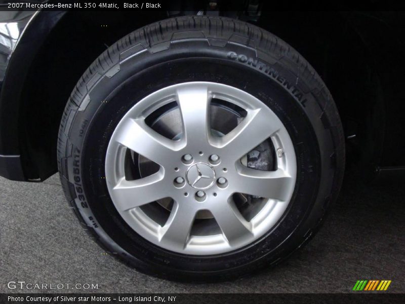 Black / Black 2007 Mercedes-Benz ML 350 4Matic