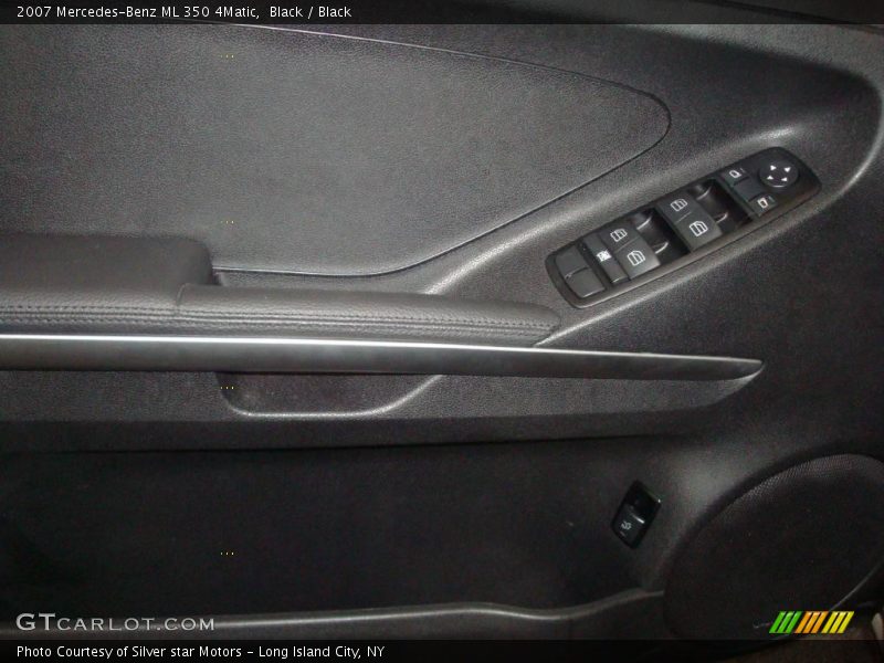 Black / Black 2007 Mercedes-Benz ML 350 4Matic