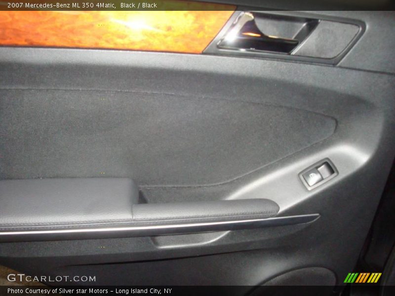 Black / Black 2007 Mercedes-Benz ML 350 4Matic