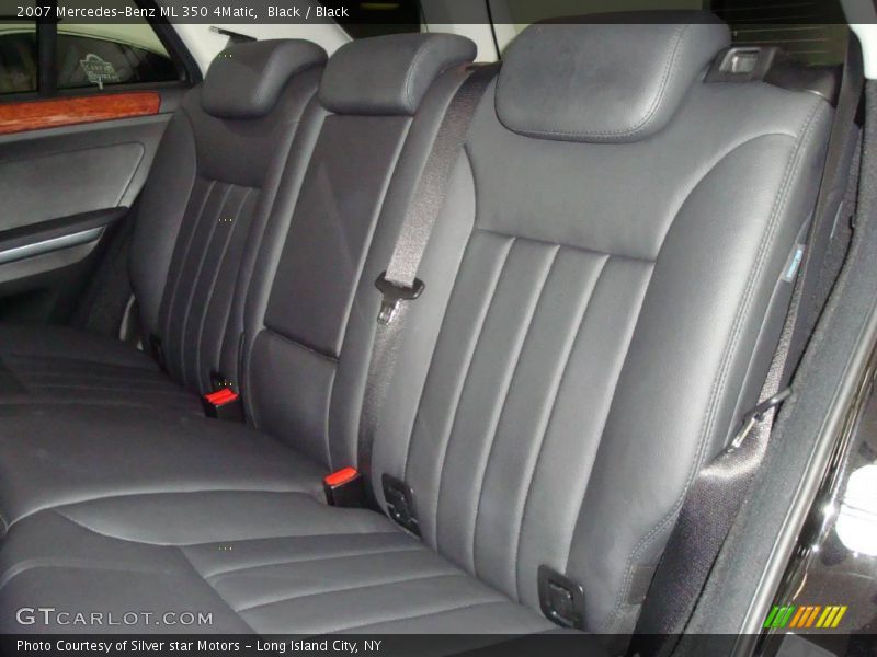 Black / Black 2007 Mercedes-Benz ML 350 4Matic