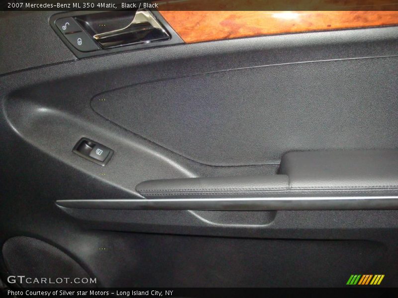Black / Black 2007 Mercedes-Benz ML 350 4Matic